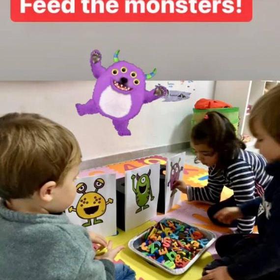 Feed the monsters